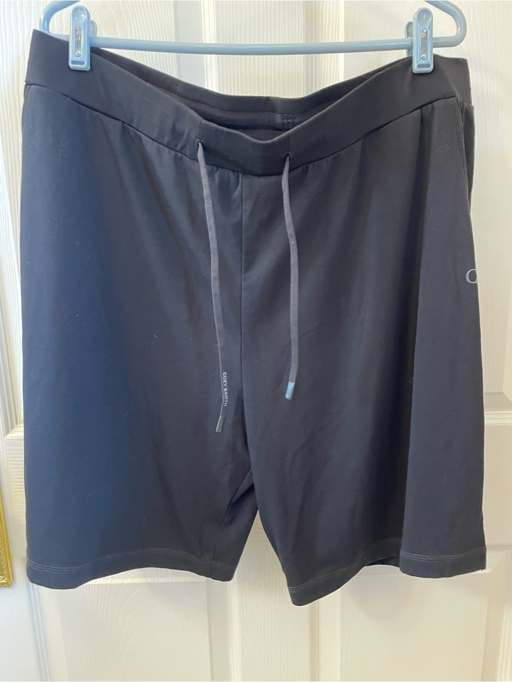 Women's Cozy Earth Brushed Bamboo Black Shorts - Picture 2 of 7
